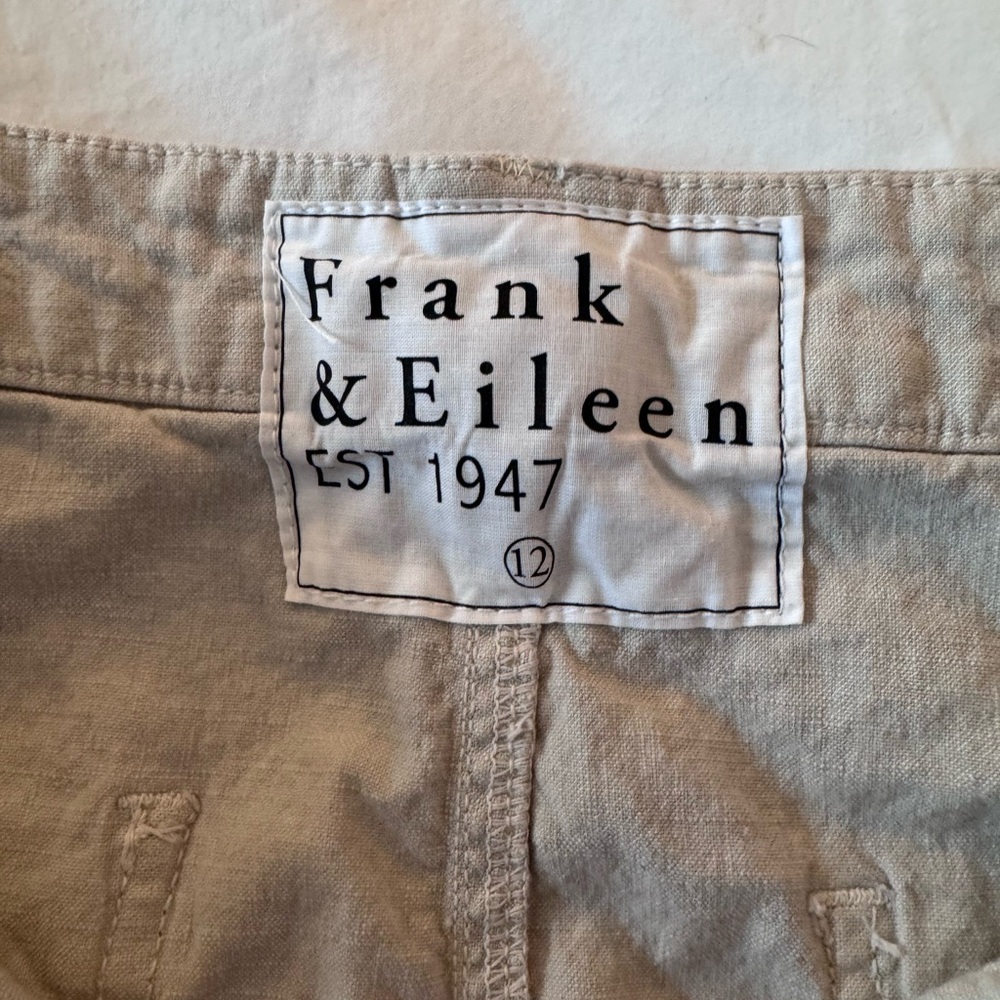 Frank and Eileen Jameson Skirt, khaki size 12 - Picture 2 of 7